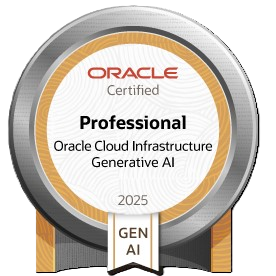 Oracle Cloud Infrastructure Generative AI Professional